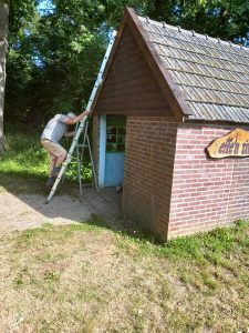 Juni 2025 - Onderhoud aan het Spilmanshuusken